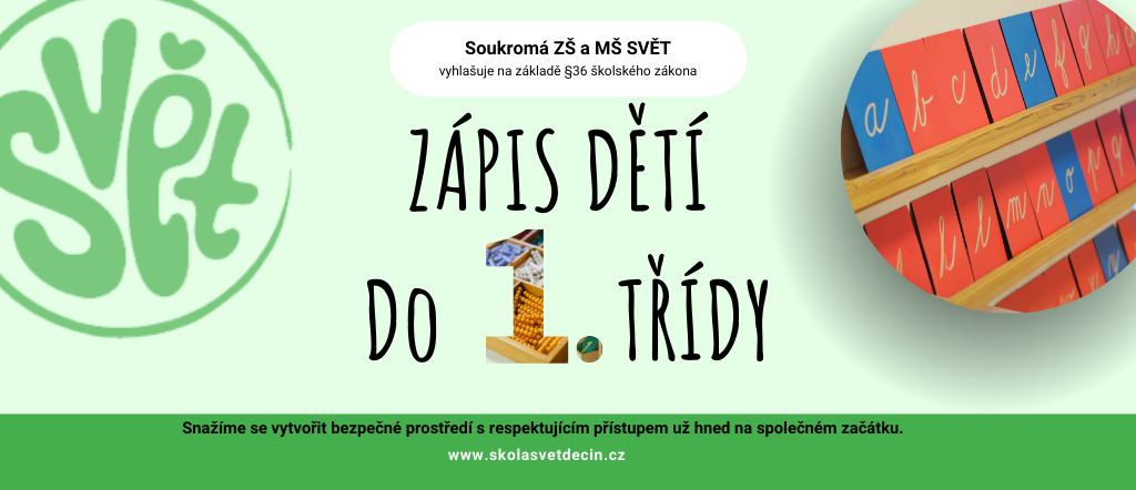 ZÁPIS DĚTÍ DO PRVNÍ TRÍDY (1024 x 442 px)